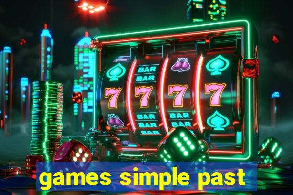 games simple past